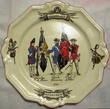 Collection plate "Soldats du Roy 1760"