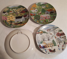 The 4 seasons plates