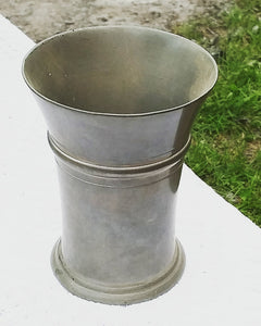Tin cup