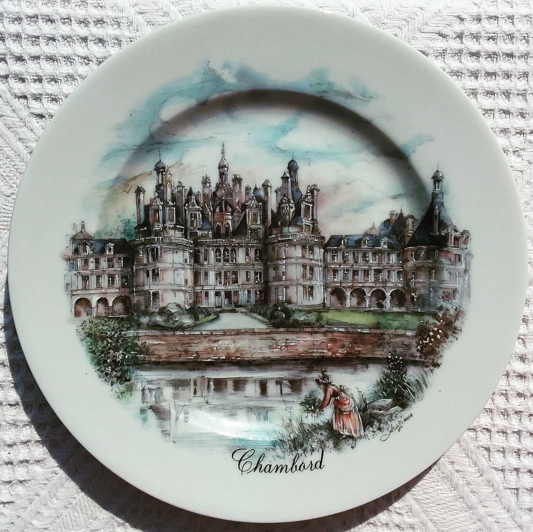 Chambord decorative plate
